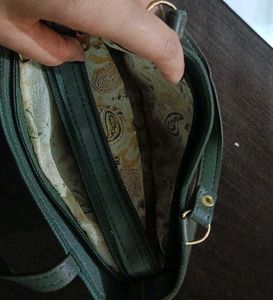 Small Green Handbag