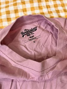 Lavender Cropped T-Shirt