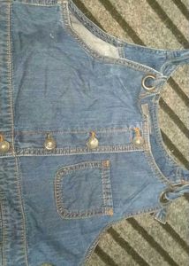 Denim Dangaree For Women