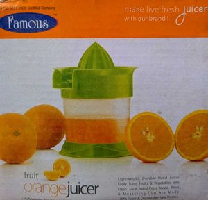Famous Orange Juicer