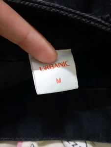 SALE❗URBANIC original black denim jeans with heart