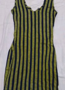 Striped Green Kurta