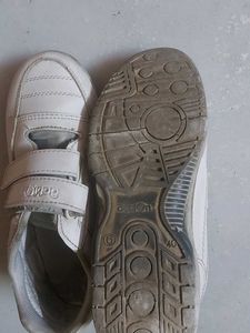 School Shoes White