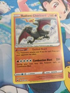 Radiant Charizard Pokemon Card