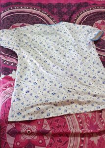 Front Open Home Wear Top