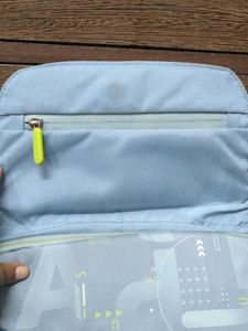 ** Price Drop** Blue Uppercase Backpack