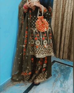 Heavy Sharara Set
