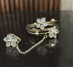 Floral Hand Harness Bracelet