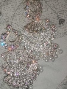 Statement Silver Earrings