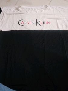 Branded Black And White Top