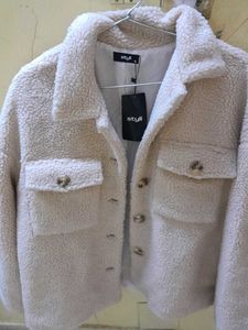 Styli Creamy Sherpa Jacket