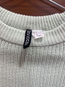 Mint Green Knit Sweater
