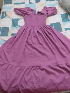 Purple Midi Dress