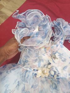 Oranganza White Frock