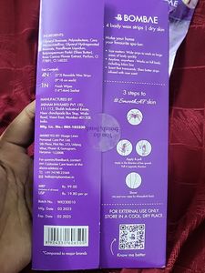 In Offer Combo Of Wax Strip Cream N Razor