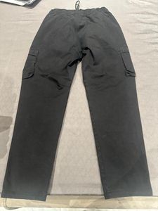 DEADBEAR Black Cargo Pants