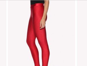 Red Shimmer Leggings (New)