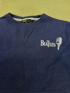 The Beatles Cropped Long Sleeve