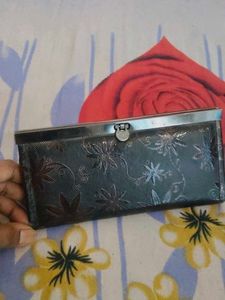 Floral Clutch Purse