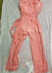 Floral Print Women Jumpsuit