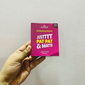 Matra Oil Blotting Sheets