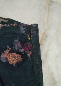 Floral Print Pants