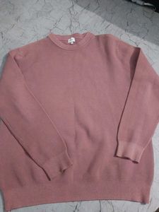 Pink Pullover Sweater