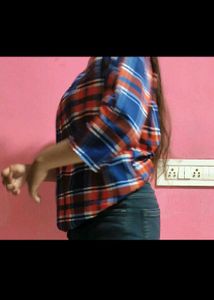 Plaid Flannel Top