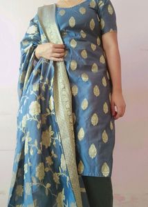 Banarashi Kurti Set