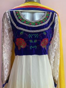 Elegant Ethnic Long flair Gown