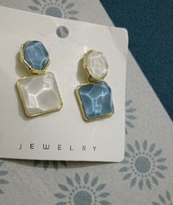 Marble Earrings