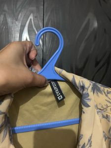 Floral Print Tie-Front Top