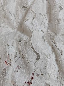 White Lace Dress - Flared Sleeve