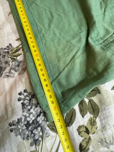 Sea Green &amp; Gold Printed 3 Piece Suit