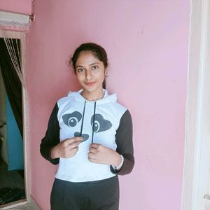 Cute Panda top With Pandcap