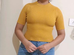 Mustard Yellow Top