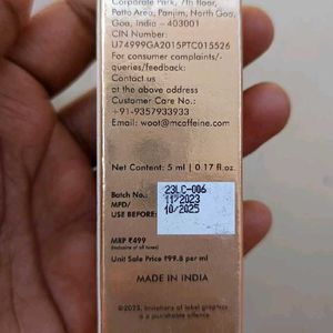 Today&#39;s Special Sale MCAFFIENE SERUM CONCEALER