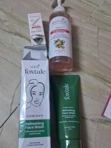 Foxtale &amp; Biotique Face Wash Bundle