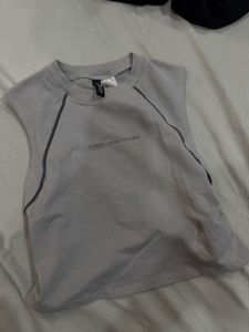 Crop top HnM grey