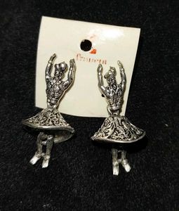 Oxidised earings
