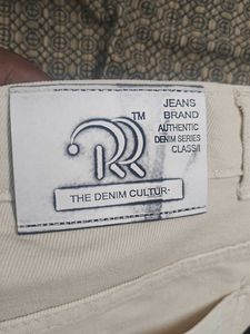 Off-brige Straight Leg Jeans