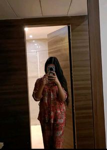 Floral Print cord set