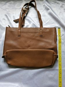 SSAMZIE Leather Handbag