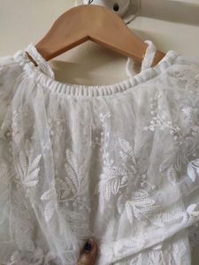 Denim frock
