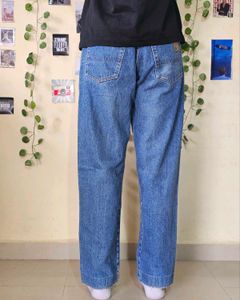 Classic Blue Straight Fit Denim | Waist 34&#34; |