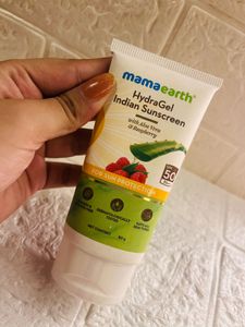 Mamaearth hydragel Indian sunscreen