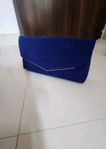 Dorothy Perkins Elegant Blue Clutch
