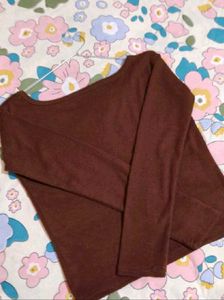 Mocha Charm Knit Top
