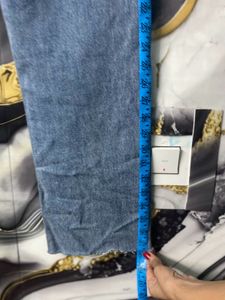 Blue Straight Fit Jeans For Women