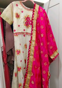 Embroidered frock